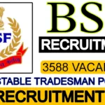 BSF Constable Tradesman Recruitment 2025