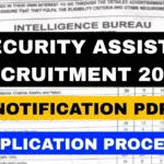 IB Security Assistant Recruitment 2025