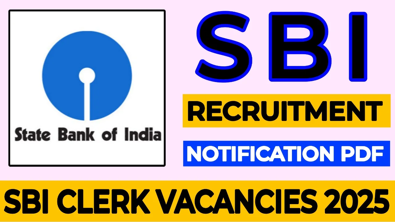SBI Clerk Vacancies 2025